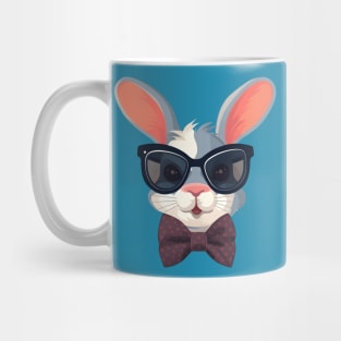 Dapper Bunny in a Bow Tie and Sunglasses Mug